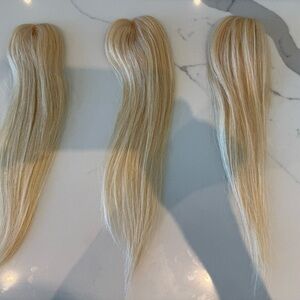 Soho Style 100% Remy Human Hair Volume Blonde Clip-In Pieces